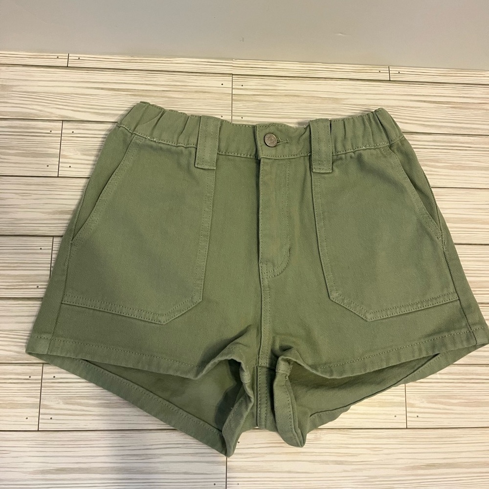 PacSun light green cargo shorts